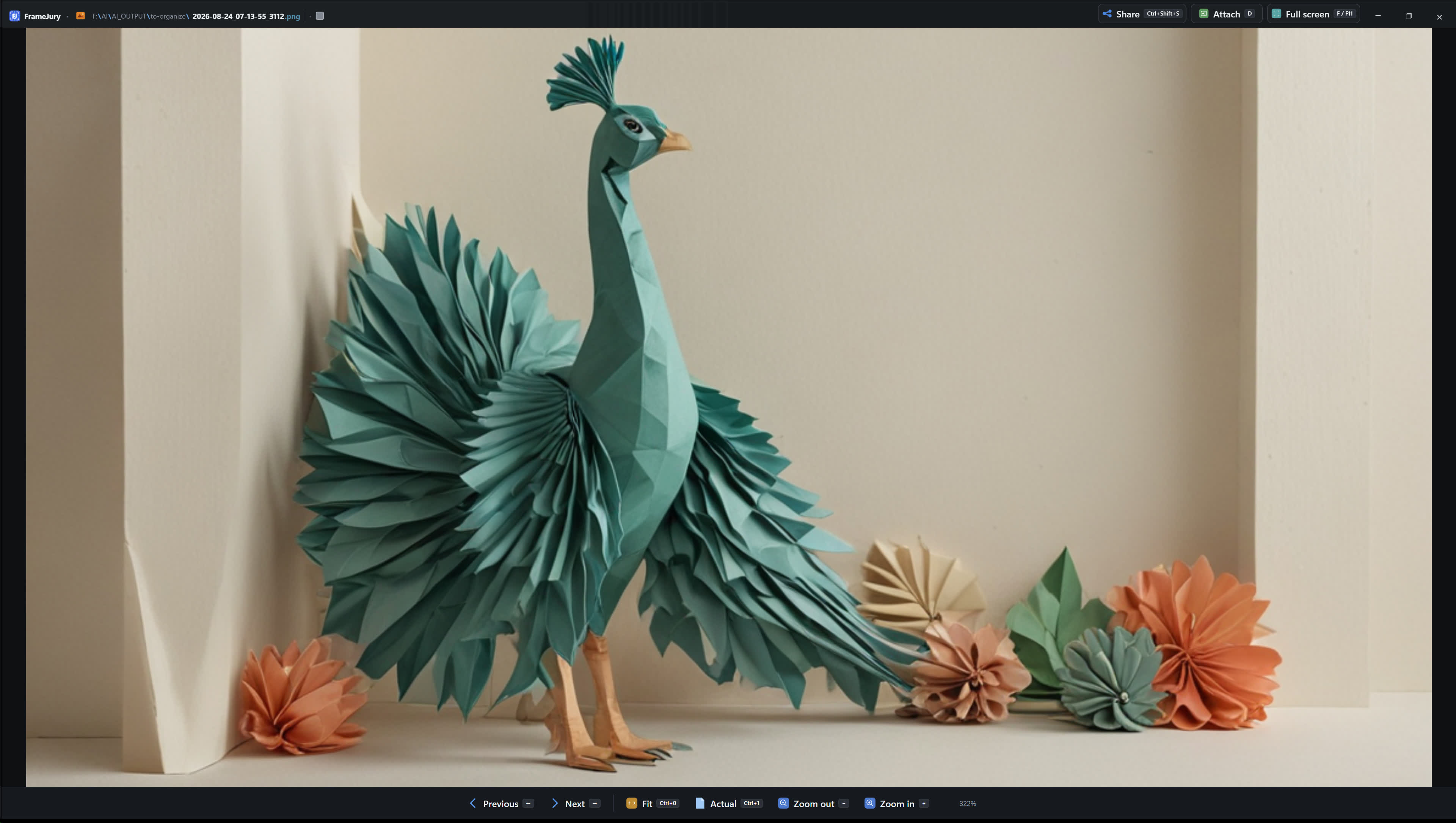 FrameJury second detached preview view thumbnail